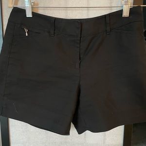 Black shorts size 2 short